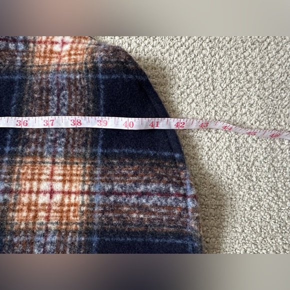 Long Plaid Shacket - Picture 4 of 8